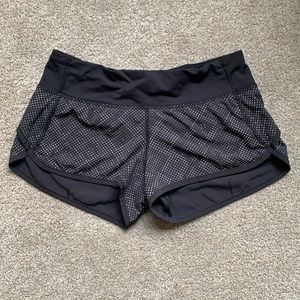 Lululemon Speed Shorts *Special Edition Kill The Lights Reflective
